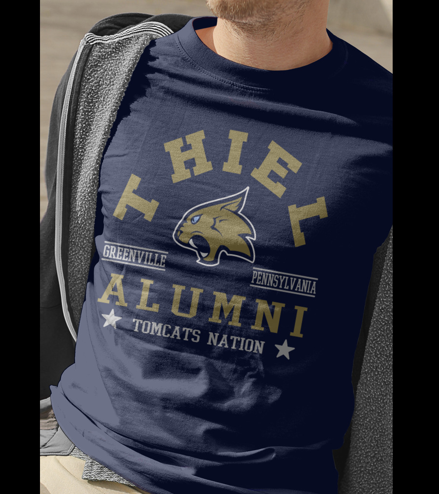 Thiel Alumni Tomcats Nation Greenville Pennsylvania T-Shirt