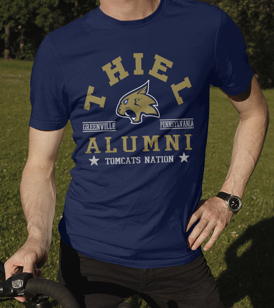 Thiel Alumni Tomcats Nation Greenville Pennsylvania T-Shirt