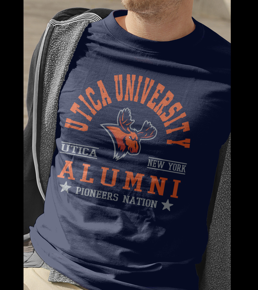 Utica University Alumni New York Pioneers Nation T-Shirt