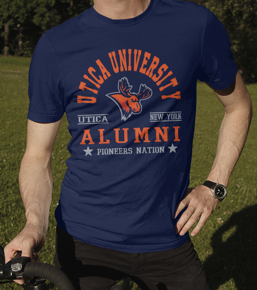 Utica University Alumni New York Pioneers Nation T-Shirt