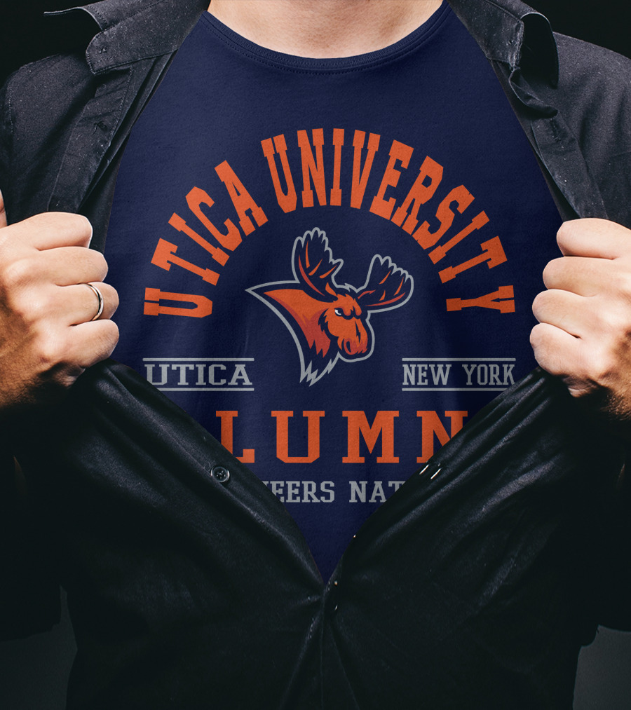 Utica University Alumni New York Pioneers Nation T-Shirt