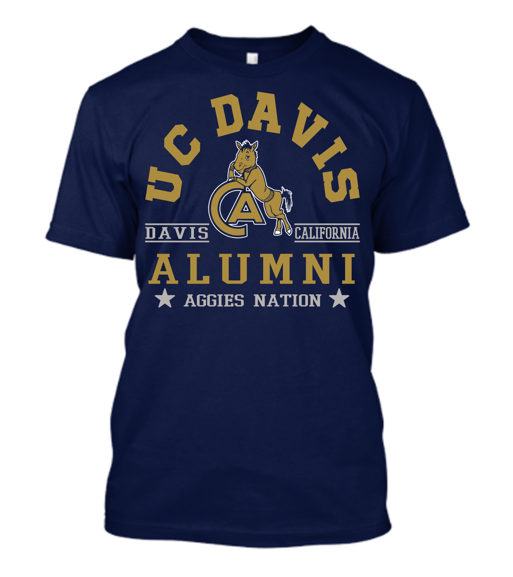 UC Davis Alumni Aggies Nation Davis California T-Shirt
