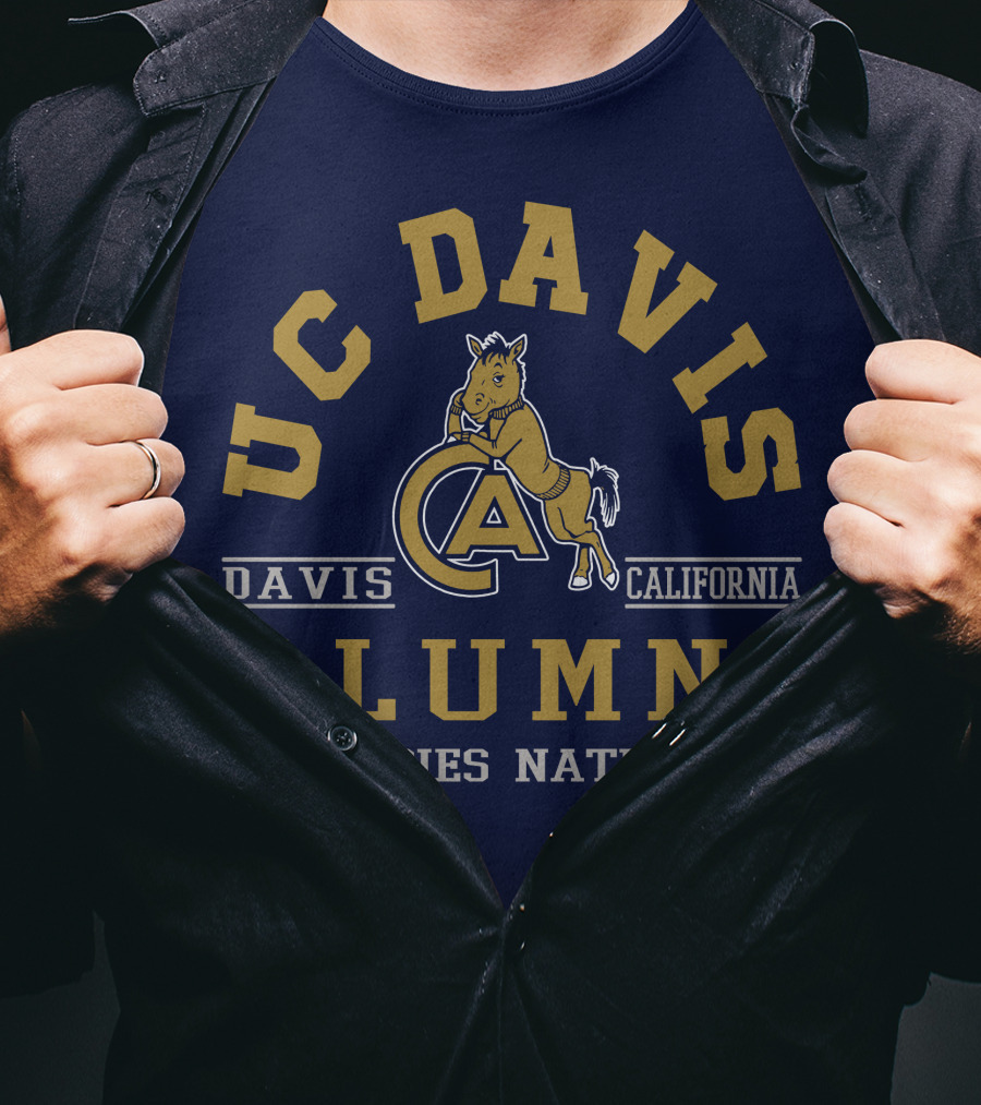UC Davis Alumni Aggies Nation Davis California T-Shirt