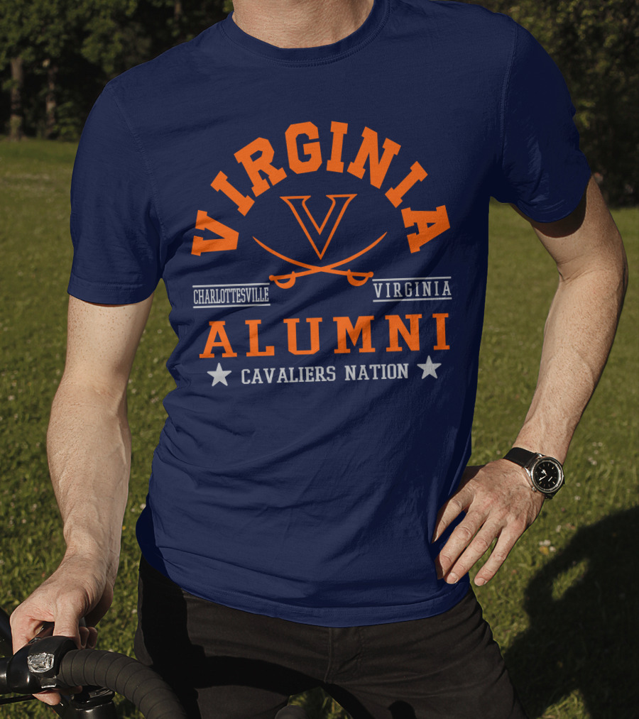 Virginia Alumni Cavaliers Nation Charlottesville Virginia T-Shirt