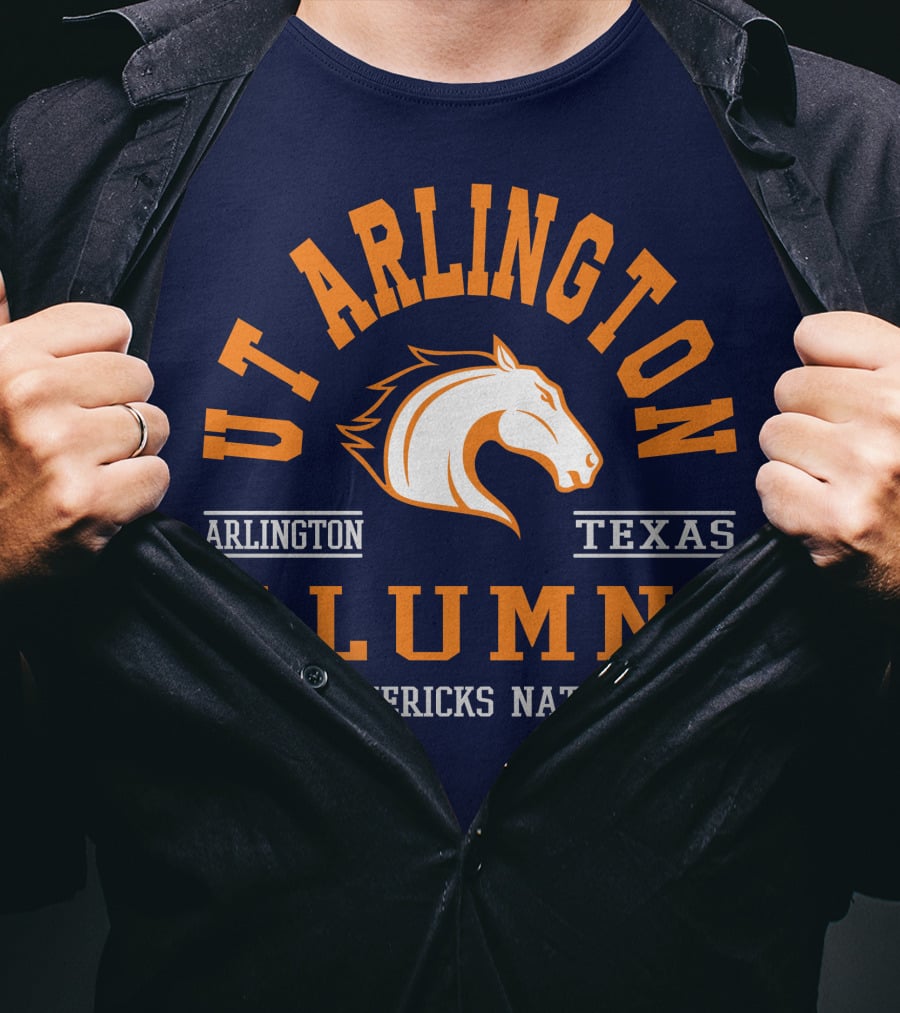 UT Arlington Texas Alumni Mavericks Nation T-Shirt