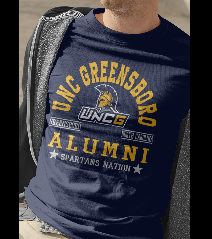 UNC Greensboro Alumni Spartans Nation North Carolina UNCG T-Shirt
