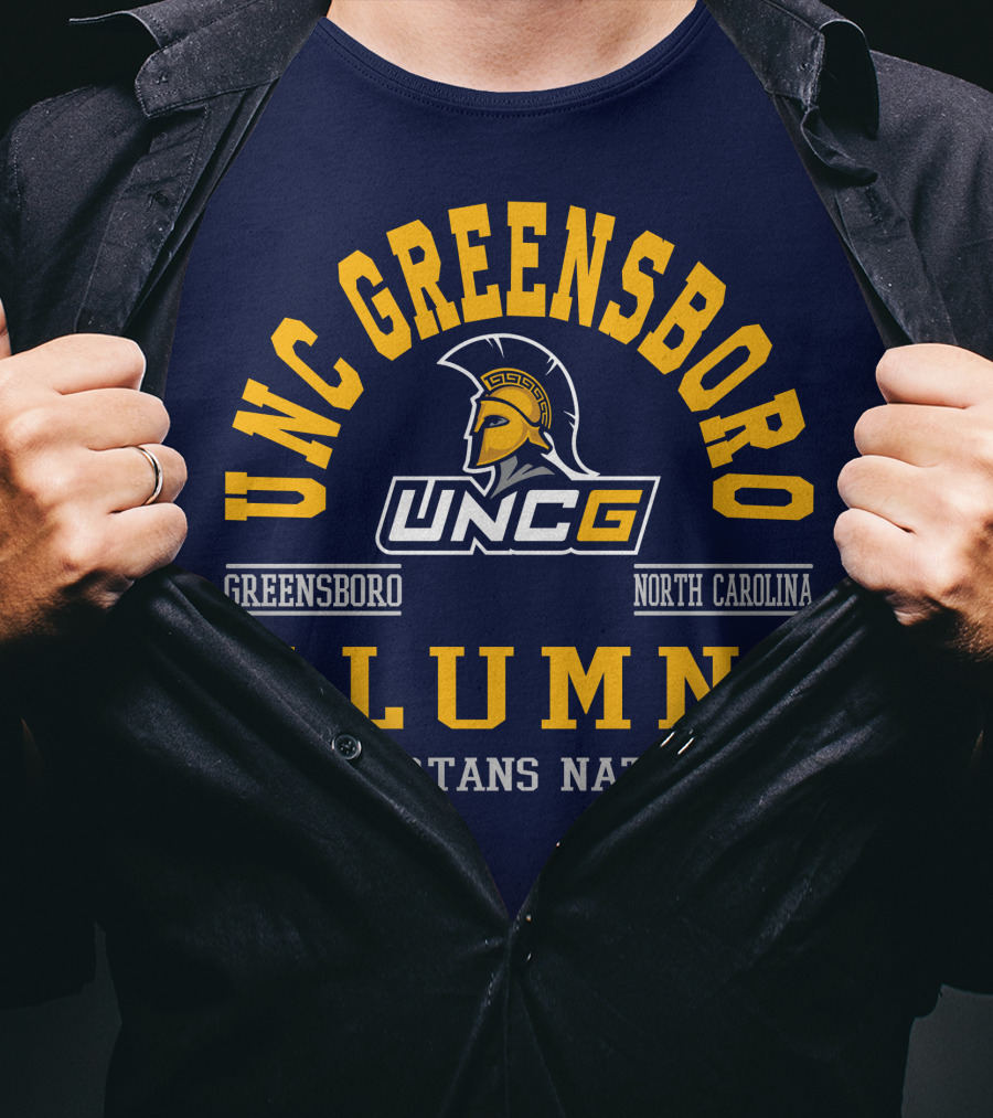 UNC Greensboro Alumni Spartans Nation North Carolina UNCG T-Shirt