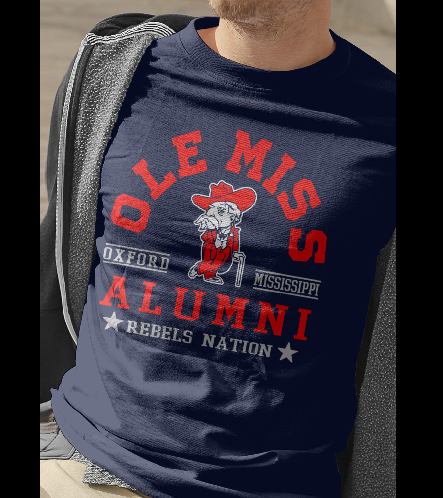 Ole Miss Rebels Alumni Oxford Mississippi Nation T-Shirt