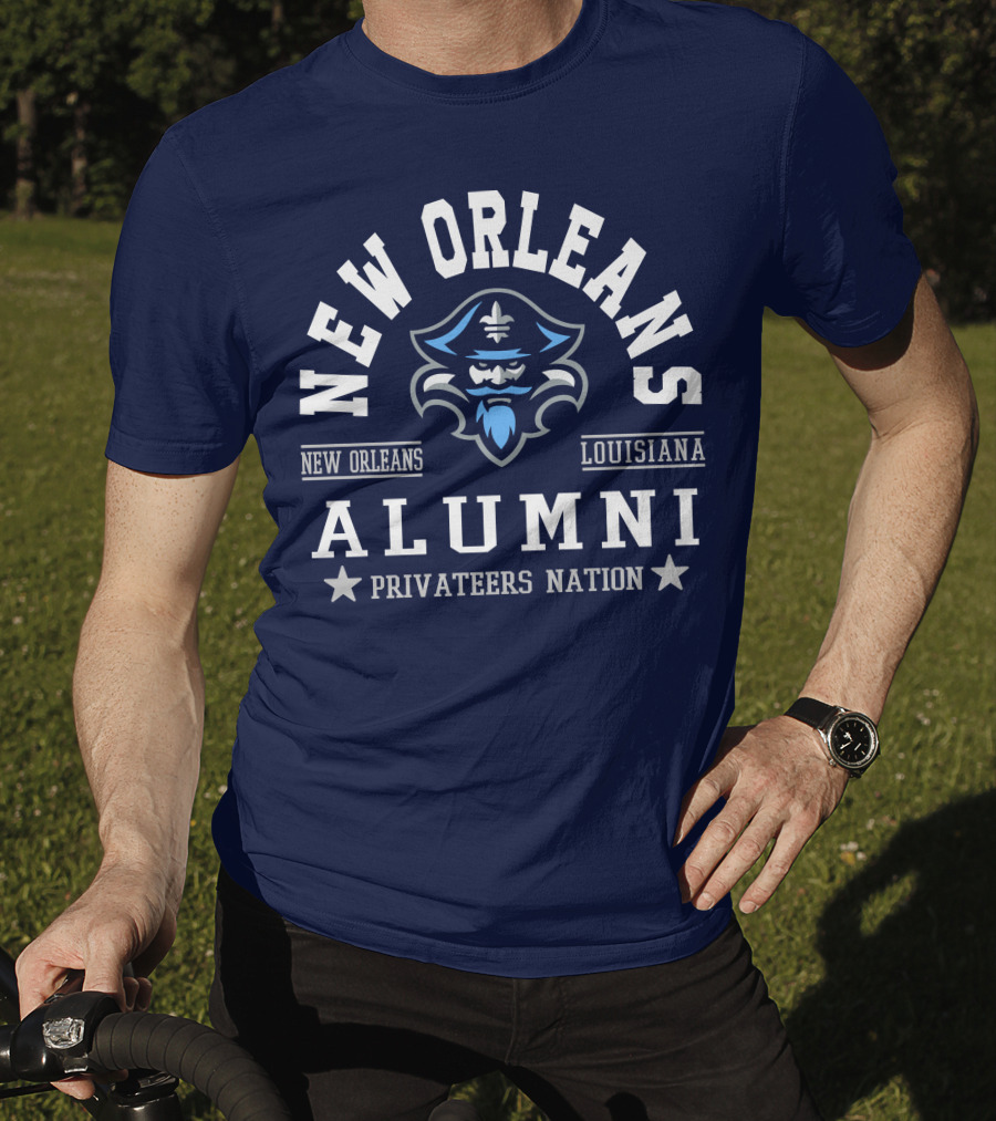 New Orleans Louisiana Alumni Privateers Nation T-Shirt