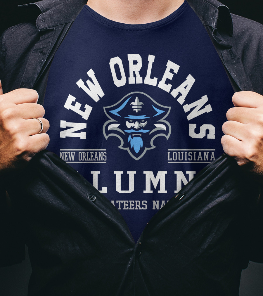 New Orleans Louisiana Alumni Privateers Nation T-Shirt