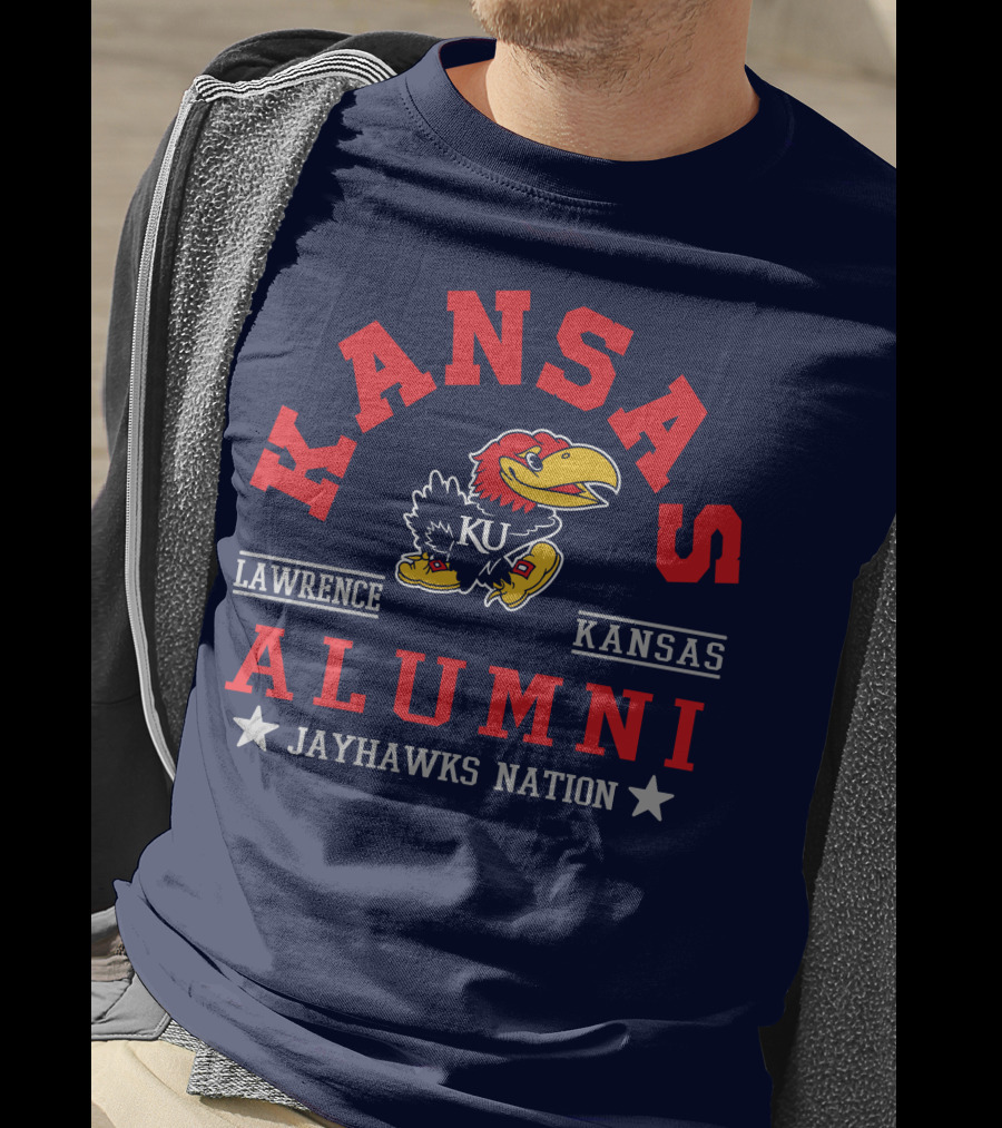 Kansas Alumni Jayhawks Nation Lawrence Kansas T-Shirt