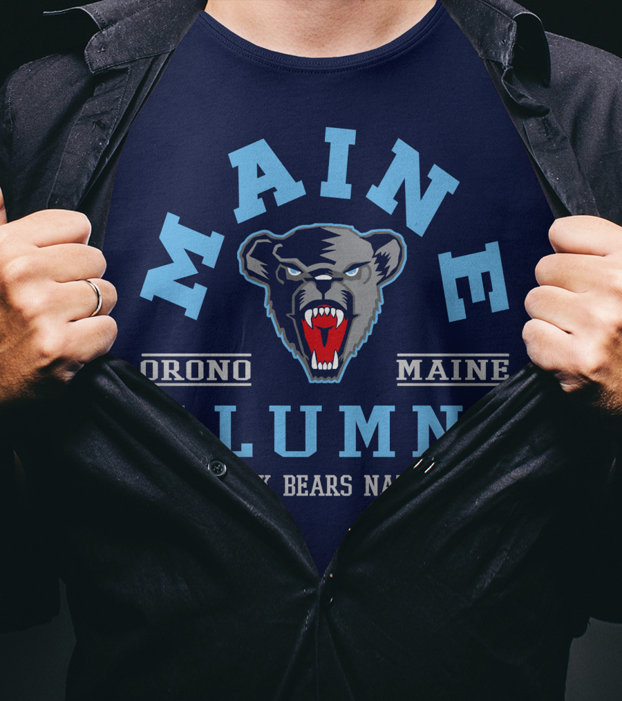 Maine Orono Alumni Black Bears Nation T-Shirt