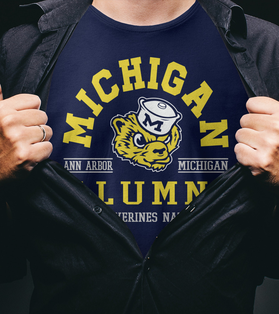Michigan Alumni Wolverines Nation Ann Arbor Michigan T-Shirt