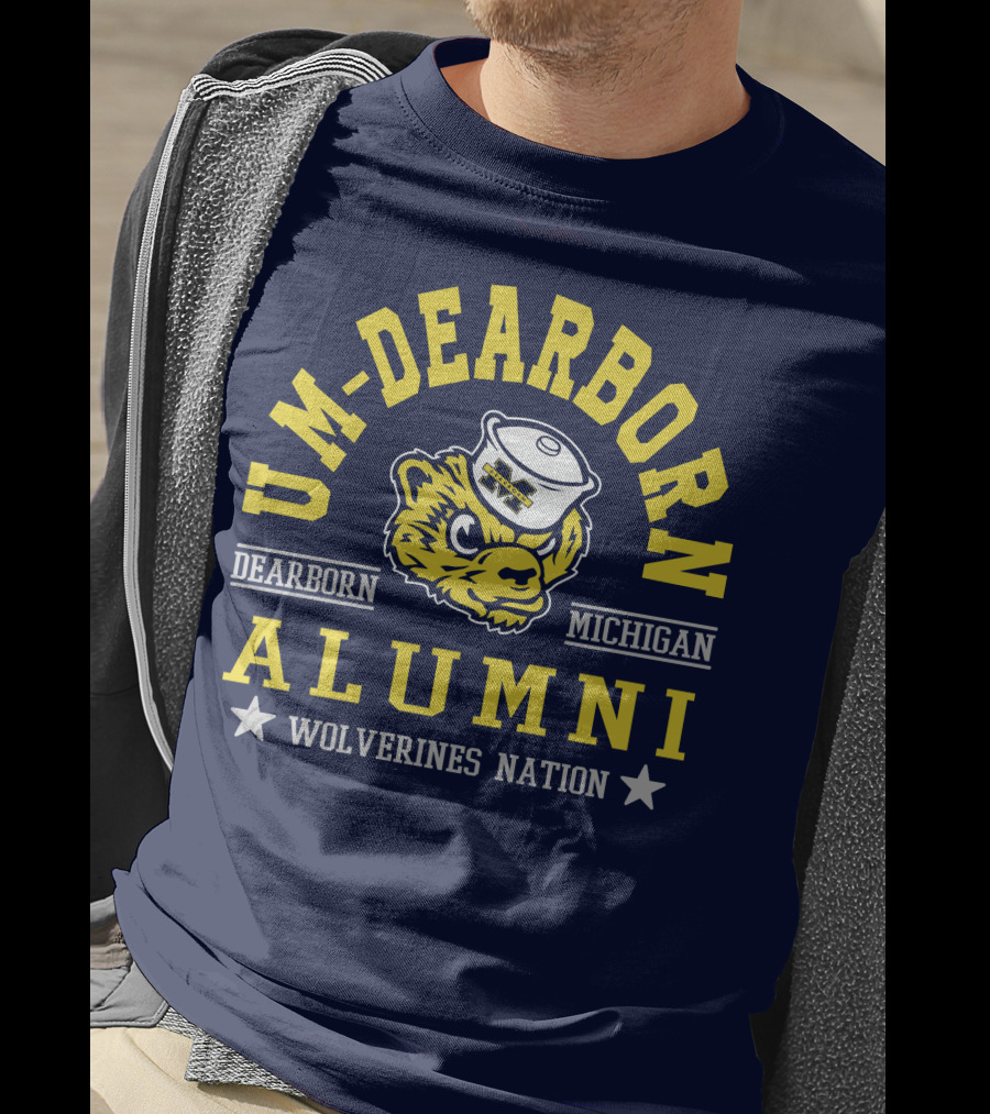 UM-Dearborn Alumni Wolverines Nation Dearborn Michigan T-Shirt