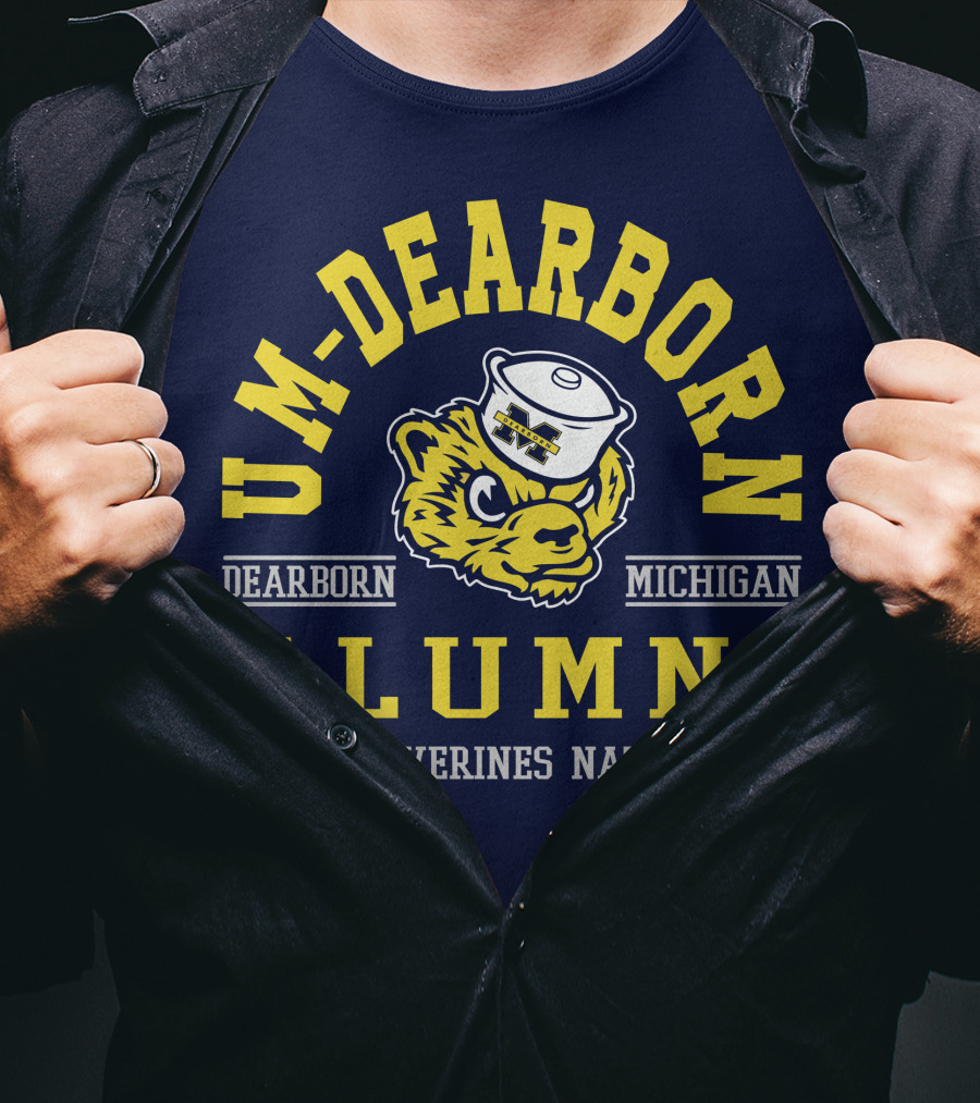 UM-Dearborn Alumni Wolverines Nation Dearborn Michigan T-Shirt
