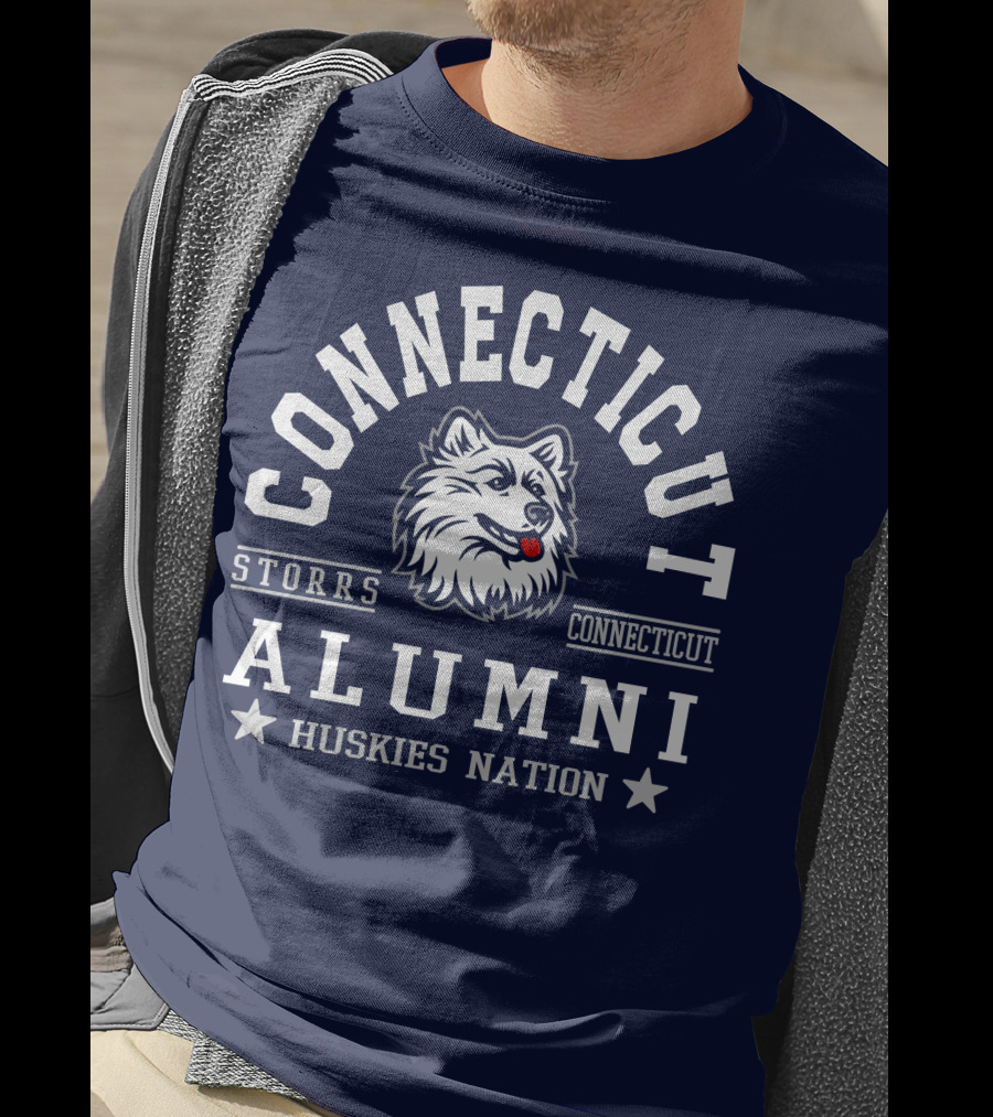 Connecticut Storrs Alumni Huskies Nation T-Shirt