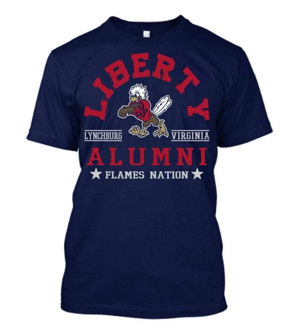 Liberty University Alumni Flames Nation Lynchburg Virginia T-Shirt