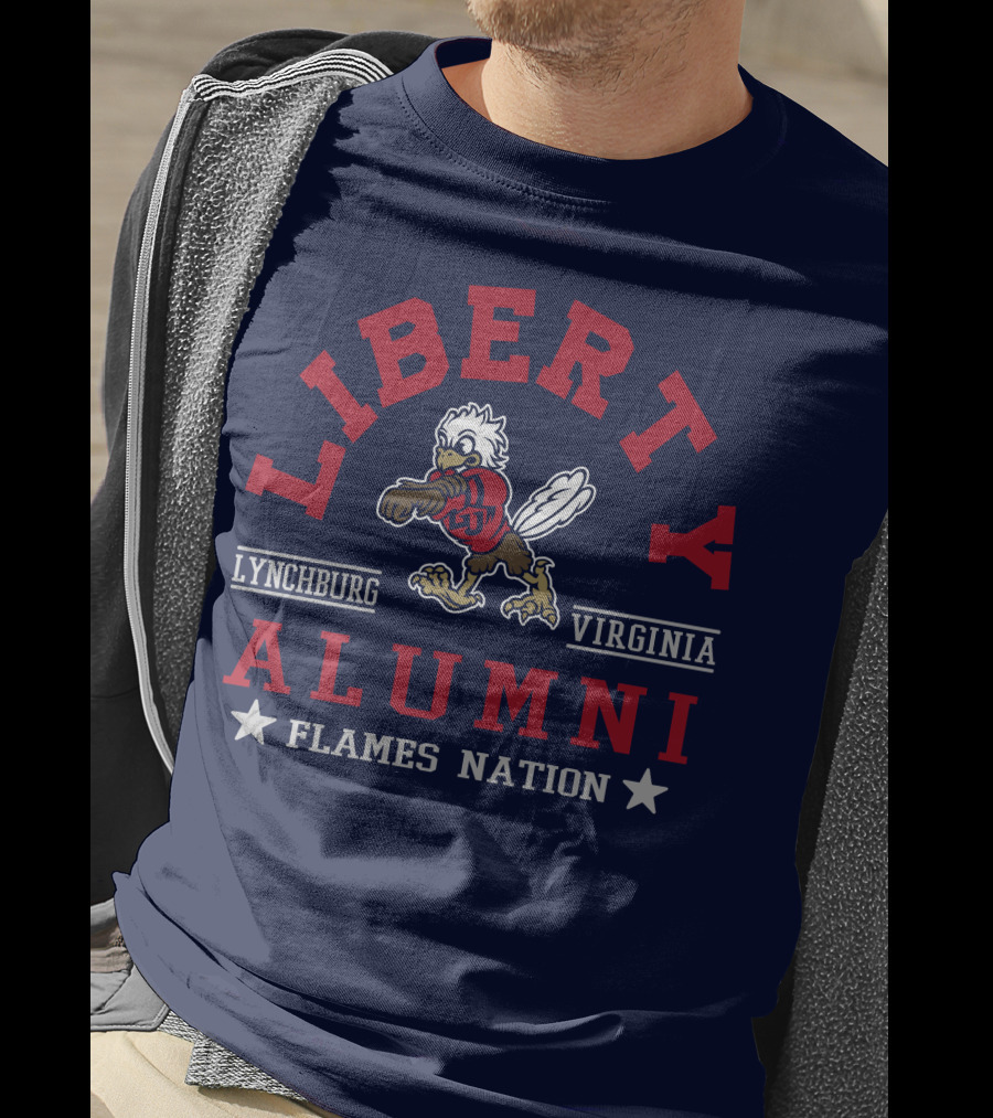 Liberty University Alumni Flames Nation Lynchburg Virginia T-Shirt
