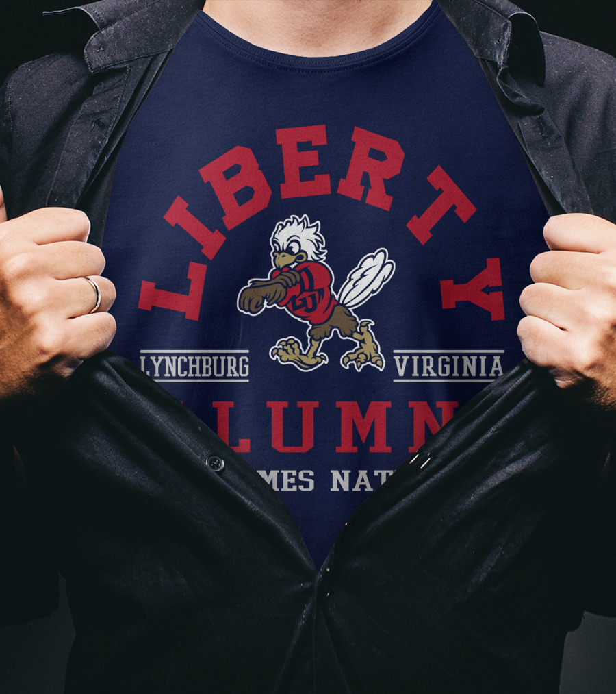 Liberty University Alumni Flames Nation Lynchburg Virginia T-Shirt