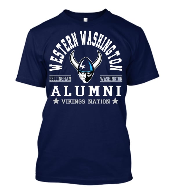 Western Washington Alumni Bellingham Vikings Nation T-Shirt