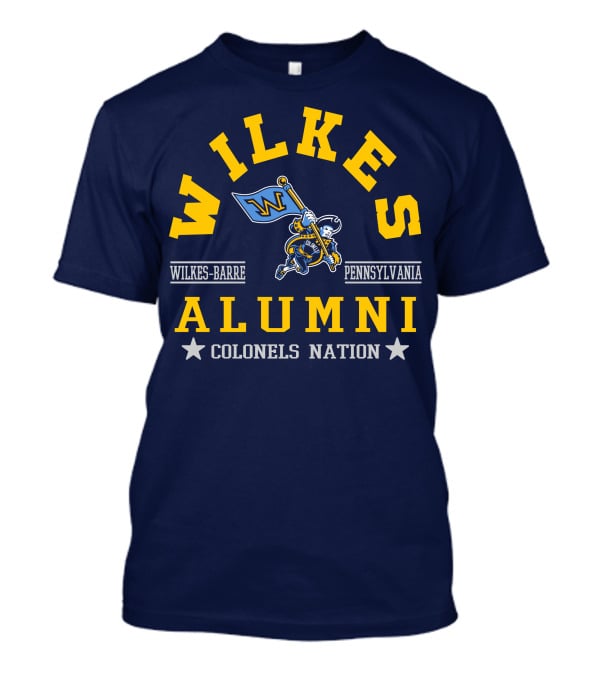 Wilkes Alumni Wilkes-Barre Pennsylvania Colonels Nation T-Shirt