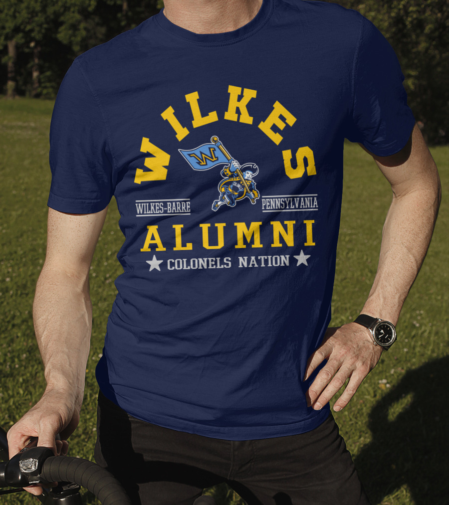 Wilkes Alumni Wilkes-Barre Pennsylvania Colonels Nation T-Shirt