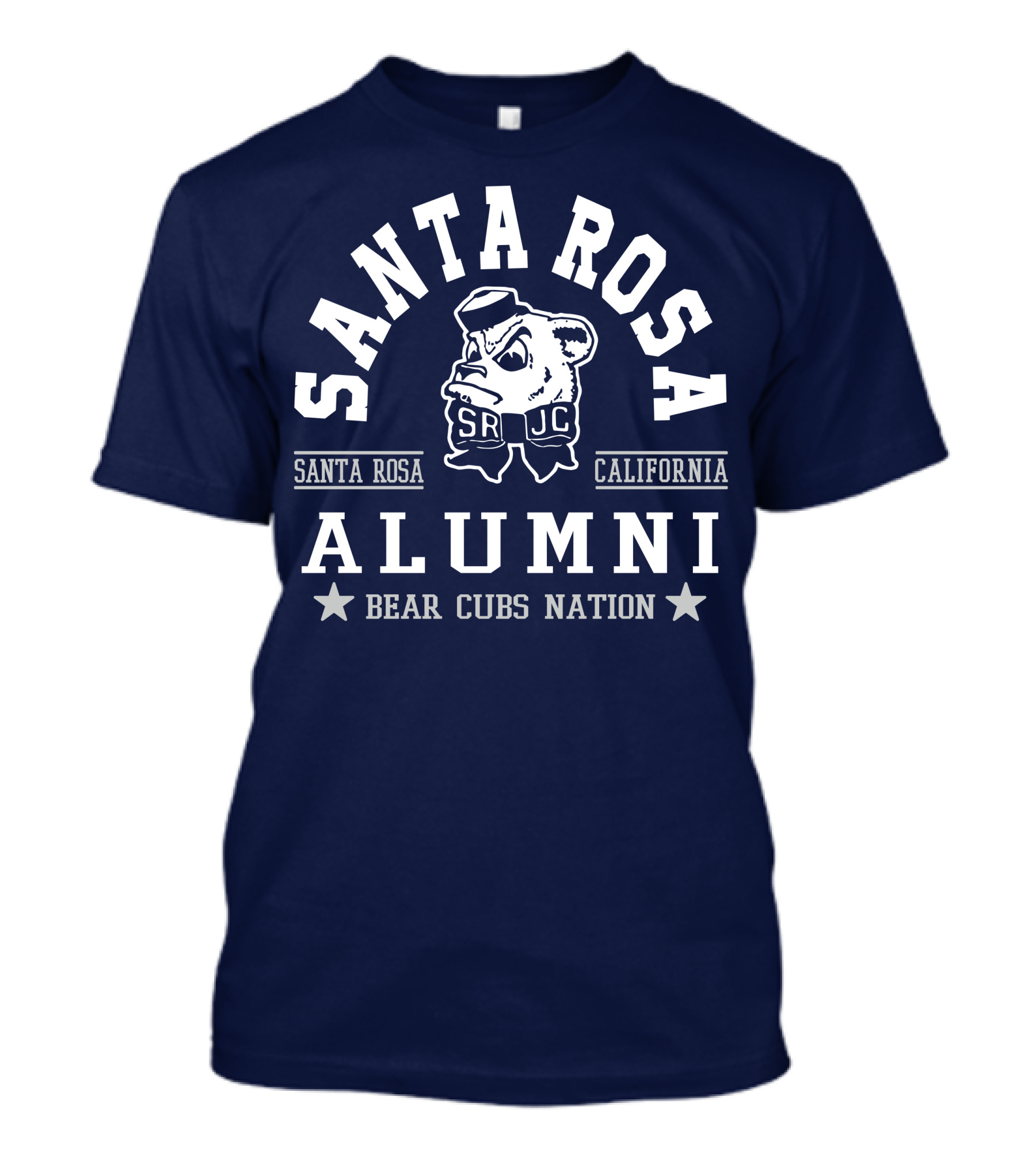 Santa Rosa Bear Cubs SRJC Alumni California Nation T-Shirt