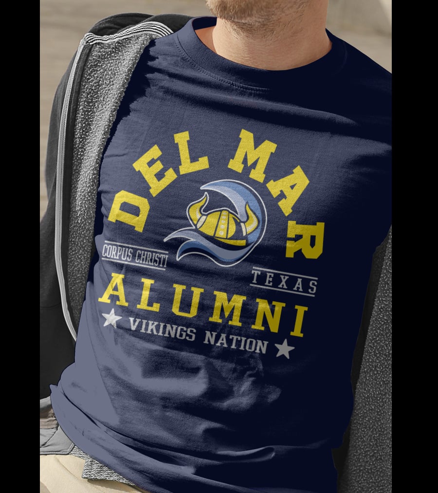 Del Mar College Corpus Christi Texas Alumni Vikings Nation T-Shirt