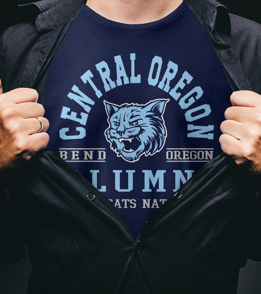 Central Oregon Bend Alumni Bobcats Nation T-Shirt