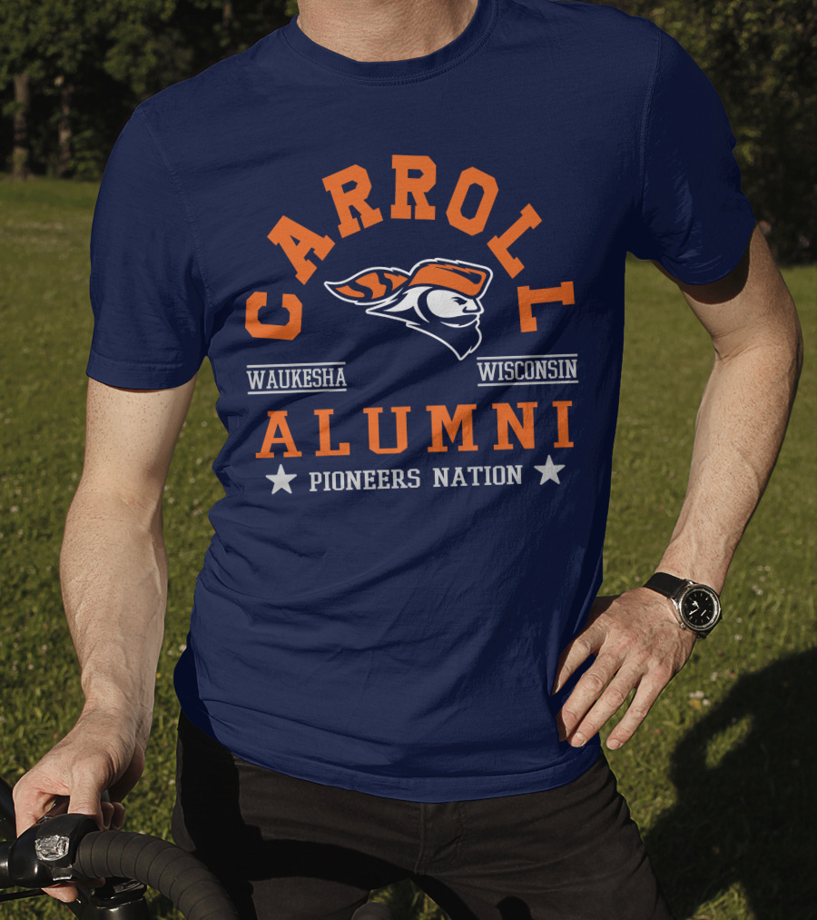 Carroll College Alumni Waukesha Wisconsin Pioneers Nation T-Shirt