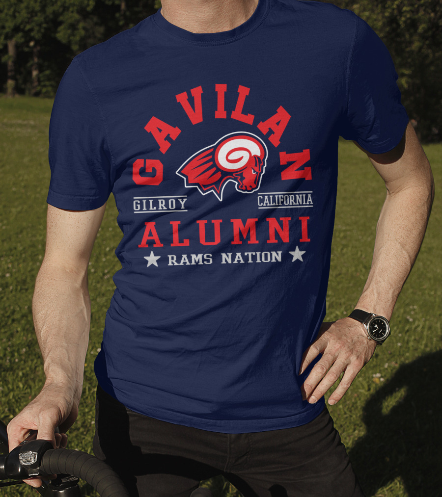 Gavilan College Alumni Rams Nation Gilroy California T-Shirt
