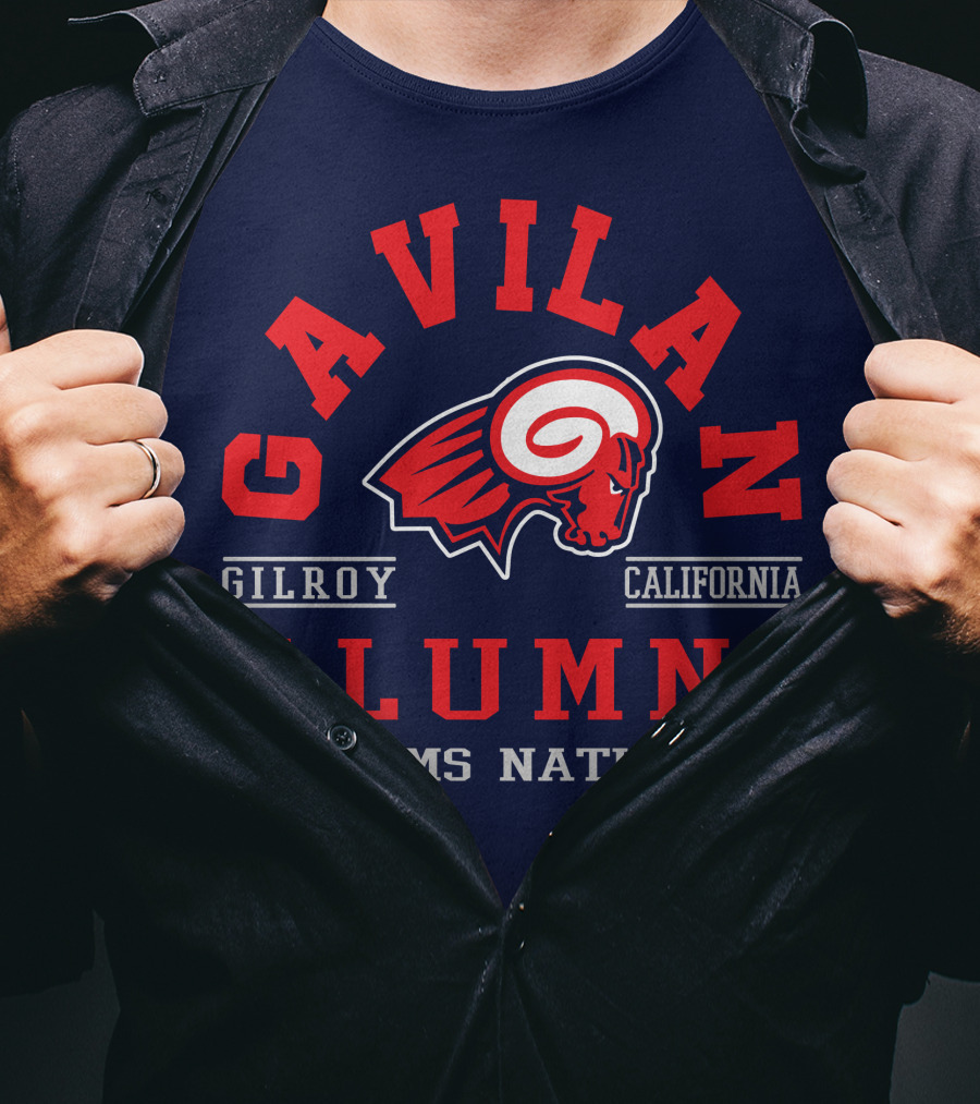 Gavilan College Alumni Rams Nation Gilroy California T-Shirt