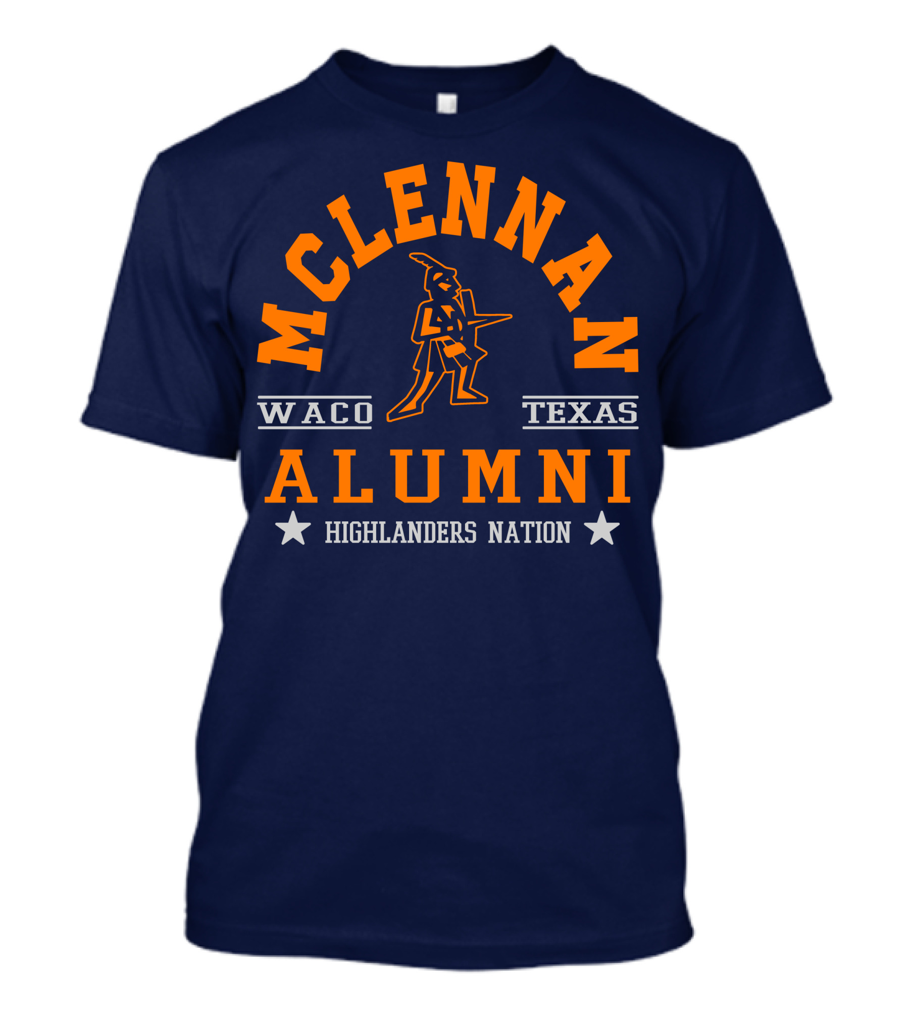 Mclennan Waco Texas Alumni Highlanders Nation T-Shirt