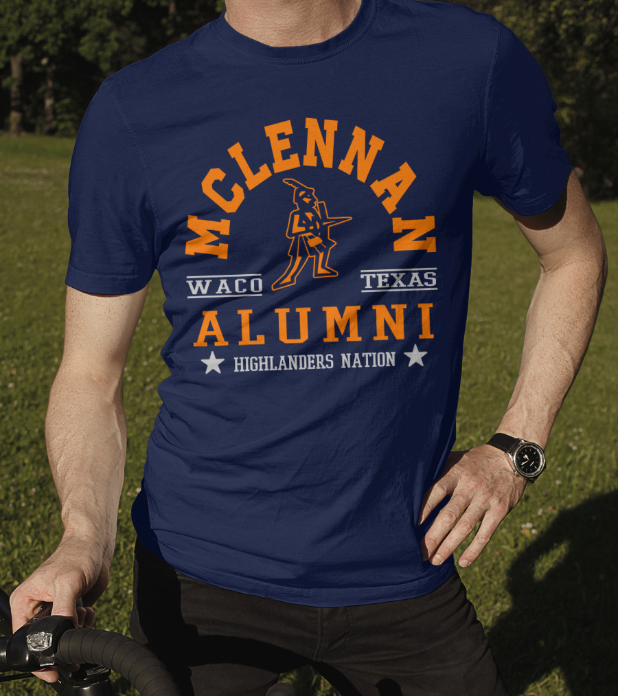 Mclennan Waco Texas Alumni Highlanders Nation T-Shirt