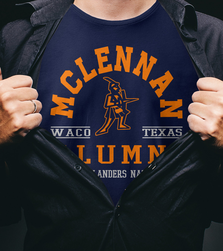 Mclennan Waco Texas Alumni Highlanders Nation T-Shirt