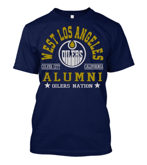 West Los Angeles Oilers Culver City California Alumni Oilers Nation T-Shirt
