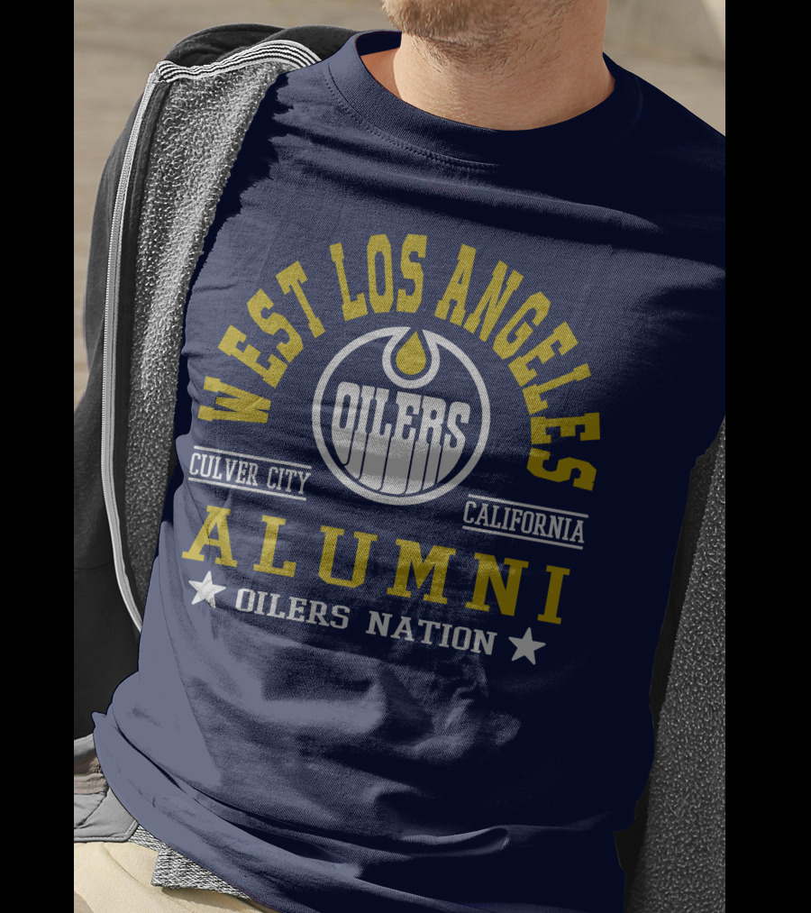 West Los Angeles Oilers Culver City California Alumni Oilers Nation T-Shirt