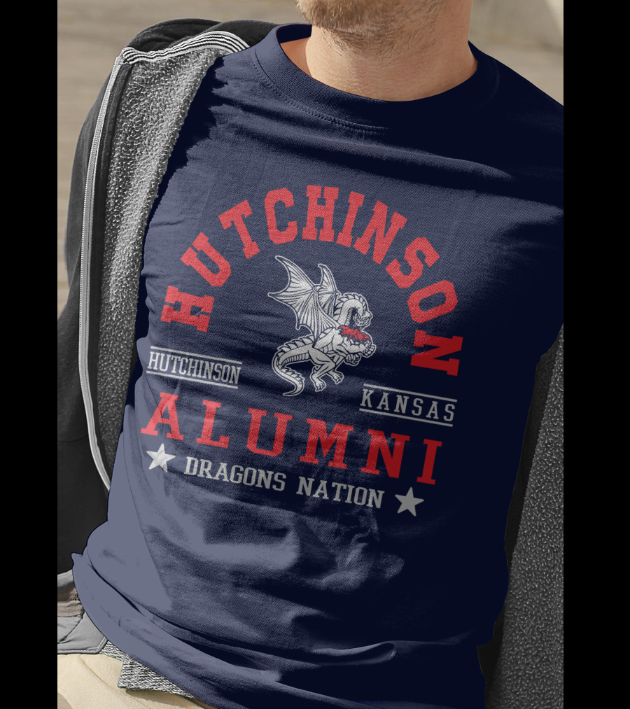 Hutchinson Kansas Alumni Dragons Nation T-Shirt