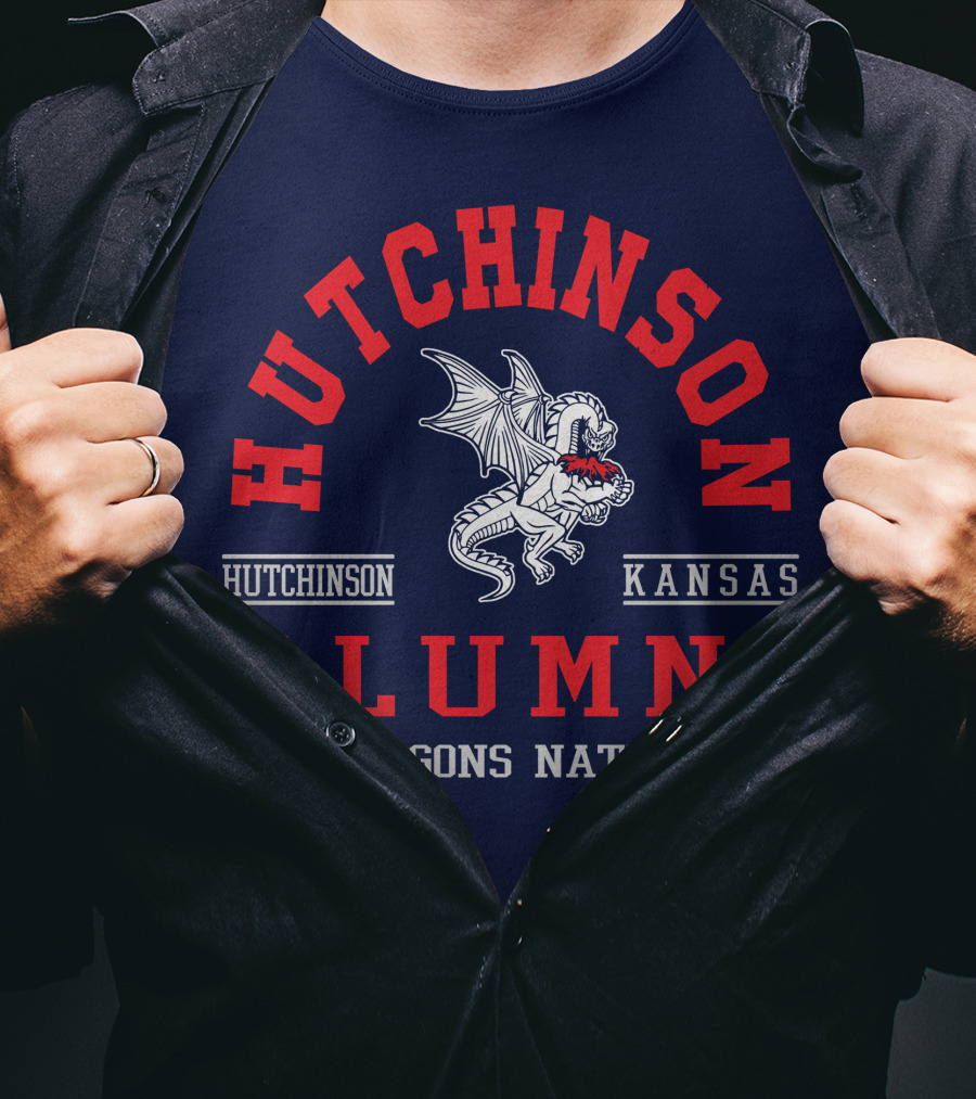 Hutchinson Kansas Alumni Dragons Nation T-Shirt