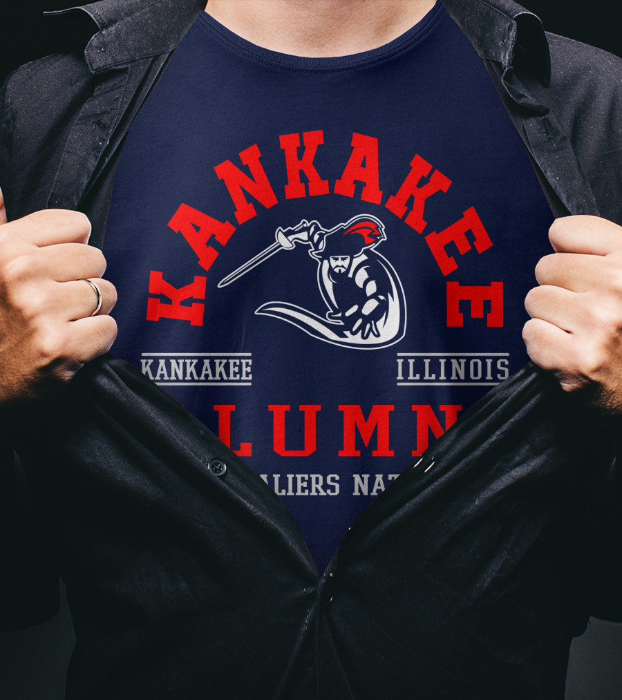 Kankakee Illinois Alumni Cavaliers Nation T-Shirt