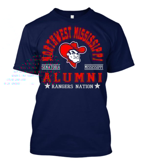 Northwest Mississippi Senatobia Alumni Rangers Nation T-Shirt