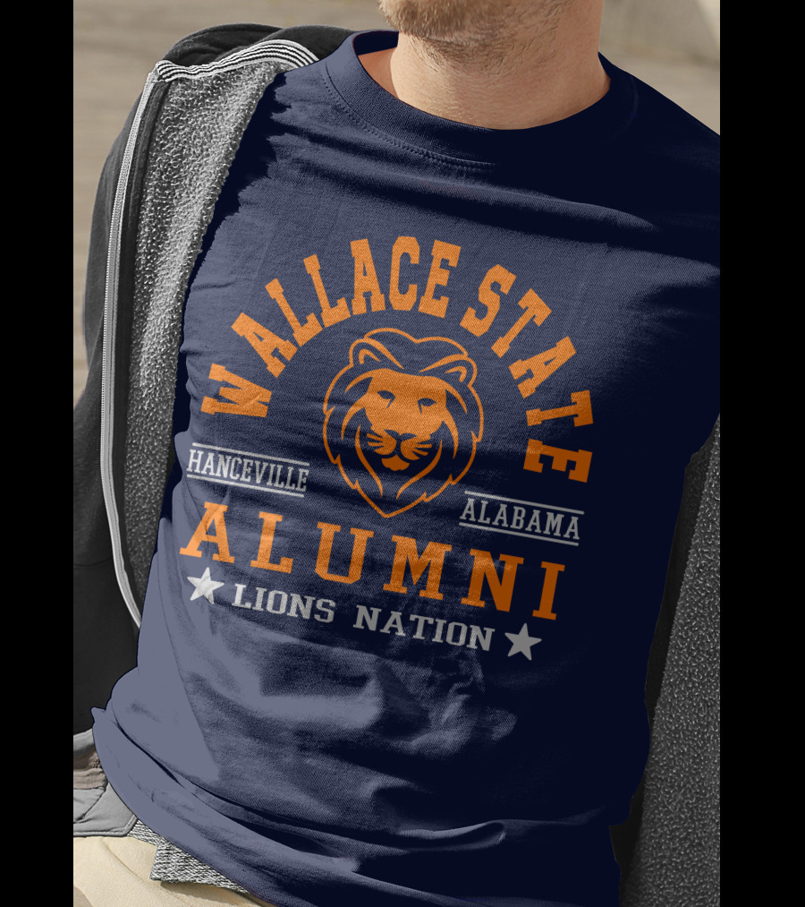 Wallace State Hanceville Alabama Alumni Lions Nation T-Shirt