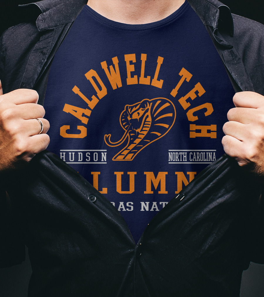 Caldwell Tech Alumni Cobras Nation Hudson North Carolina T-Shirt