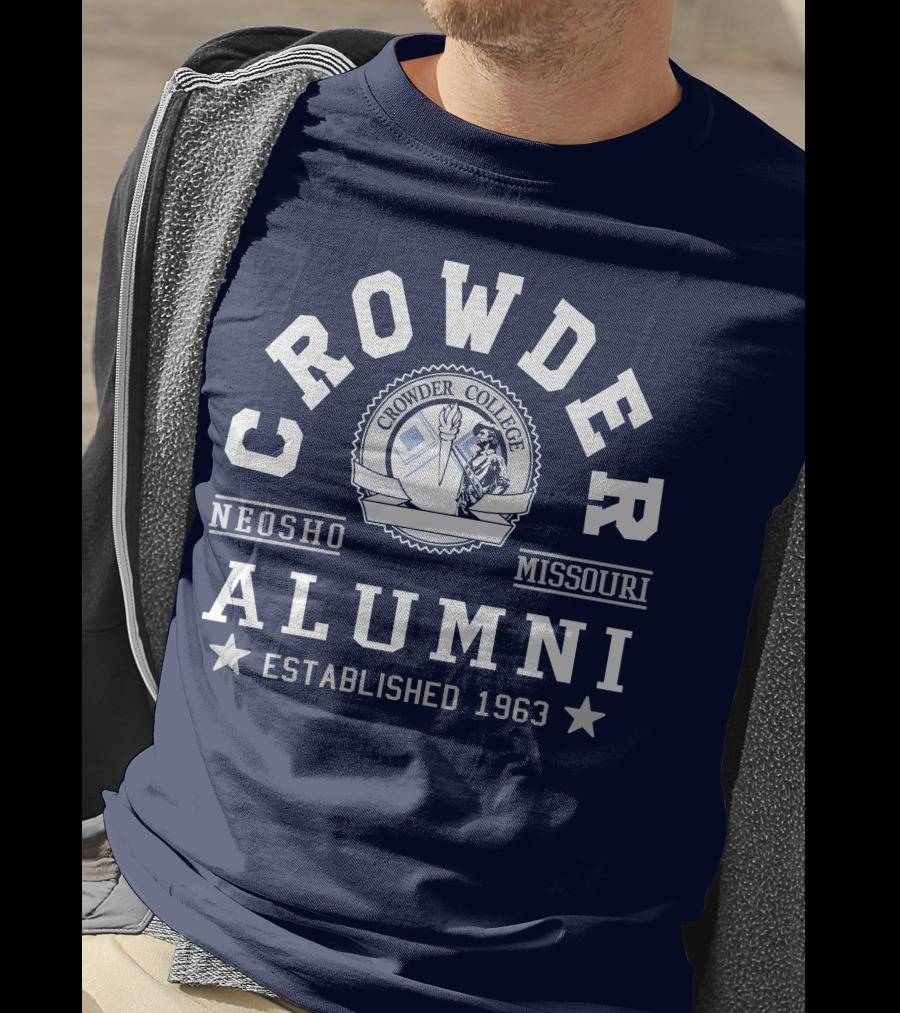 Crowder College Alumni Neosho Missouri Established 1963 T-Shirt