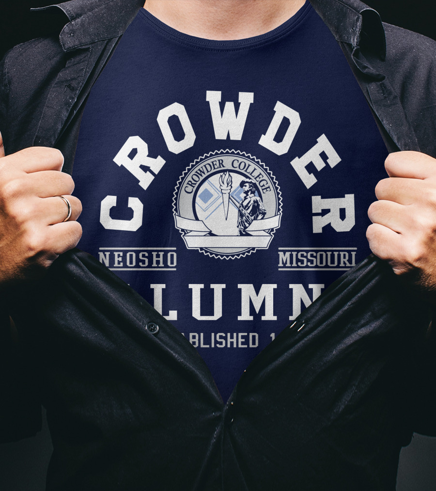 Crowder College Alumni Neosho Missouri Established 1963 T-Shirt