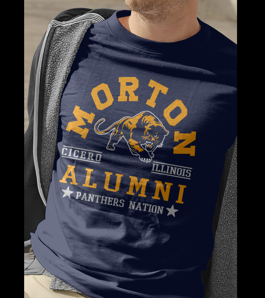 Morton College Alumni Cicero Illinois Panthers Nation T-Shirt