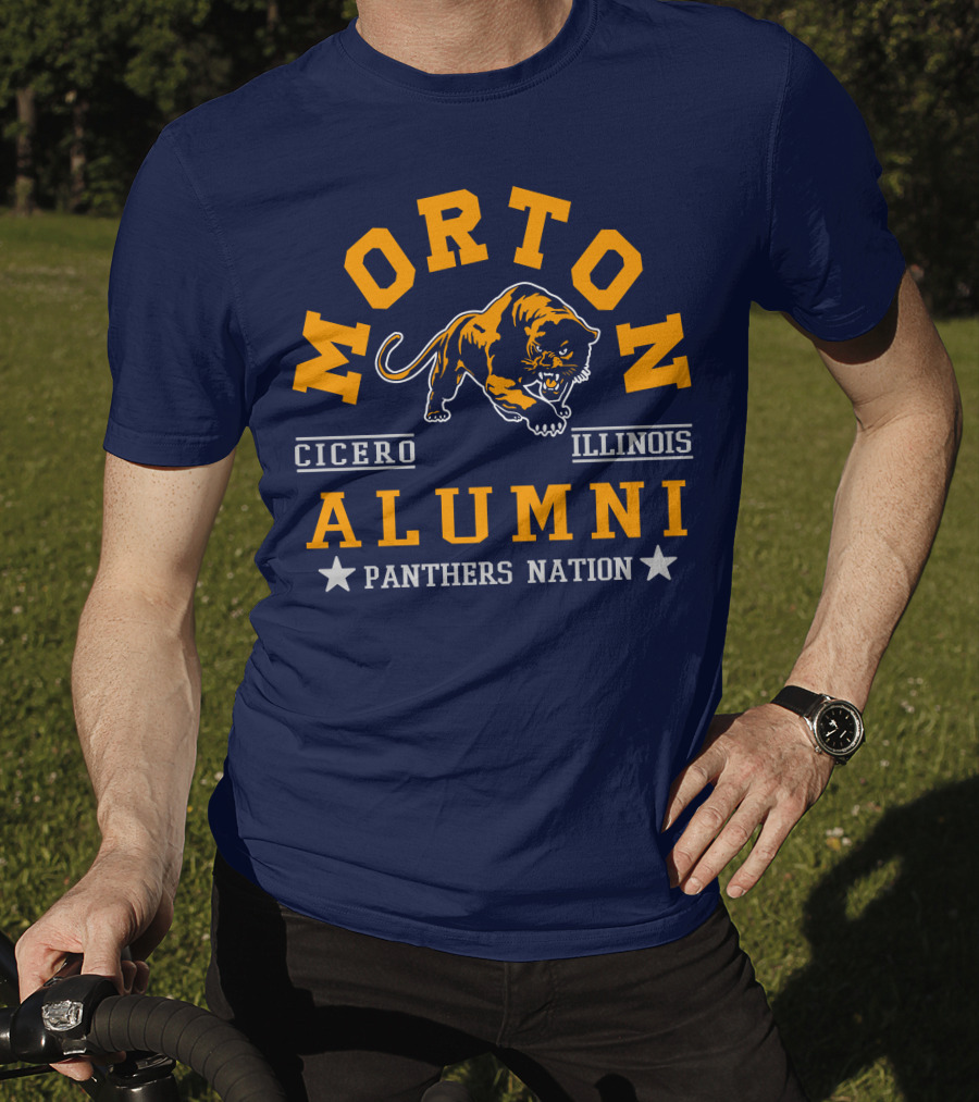 Morton College Alumni Cicero Illinois Panthers Nation T-Shirt