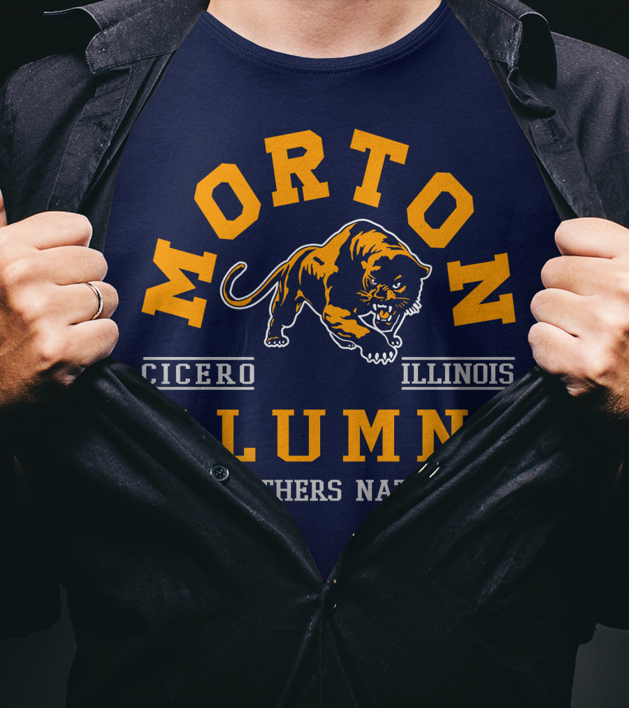 Morton College Alumni Cicero Illinois Panthers Nation T-Shirt