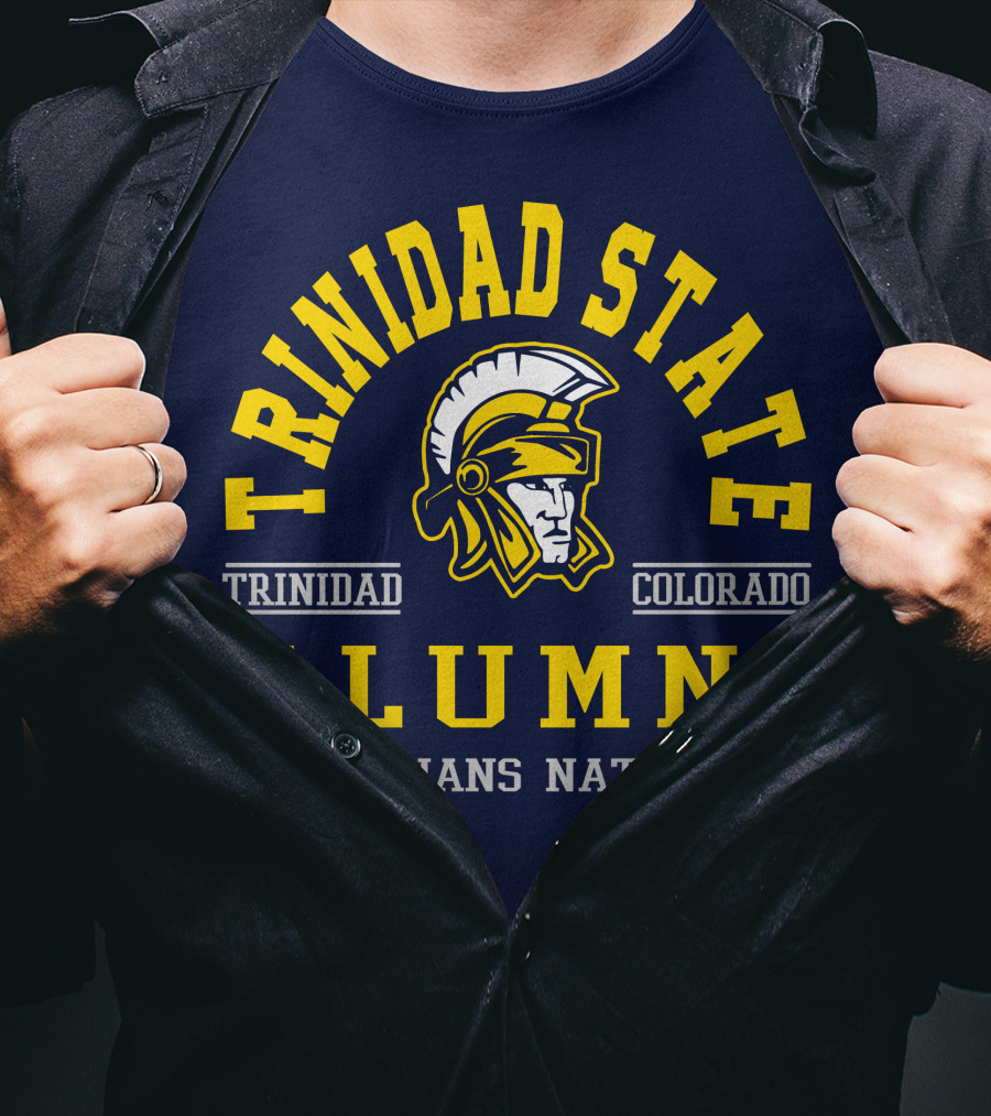 Trinidad State Colorado Alumni Trojans Nation T-Shirt