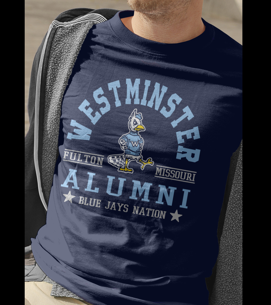 Westminster College Alumni Fulton Missouri Blue Jays Nation T-Shirt
